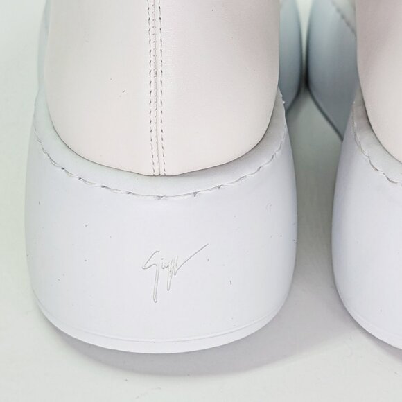 Giuseppe Zanotti Alma Women's Leather Platform Sneakers Size 39 (MSRP $695) - Picture 8 of 12